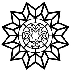 Top 30 Free Printable Geometric Coloring Pages Online