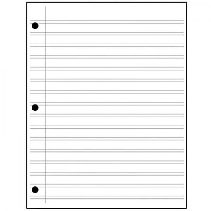 Handwriting Without Tears Double Line Notebook Paper - Handwriting ...