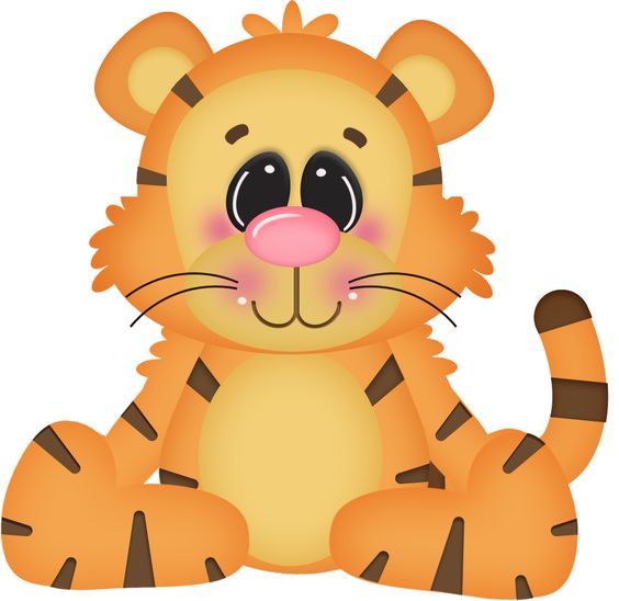 Clip art, Tigers and Baby tigers