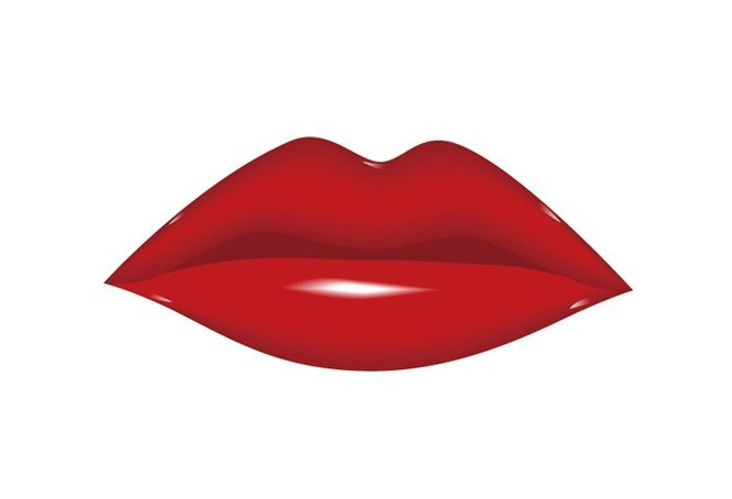 funny lips clipart - photo #17