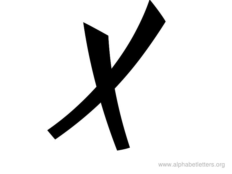 Alphabet Letters X Printable Letter X Alphabets | Alphabet Letters Org