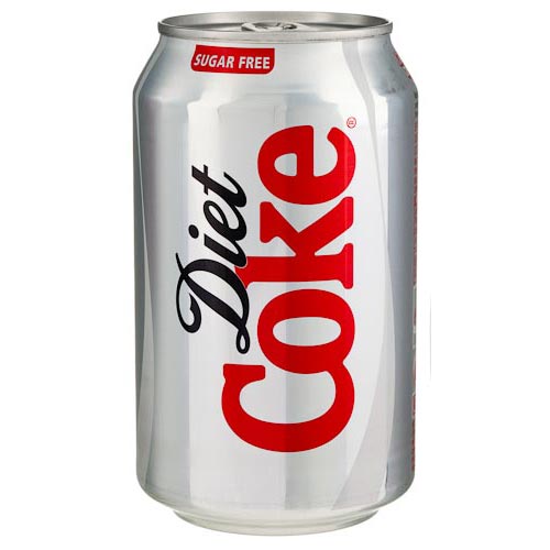 Diet coke can clipart