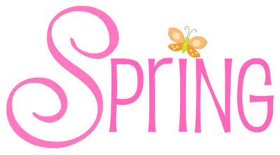 Spring break graphics clip art