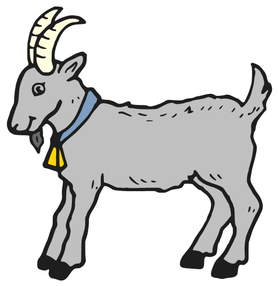 Cartoon Goats Clipart