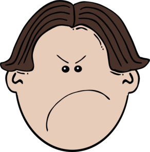 Free angry clipart
