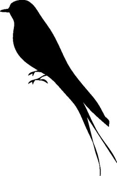 714 views The Graphics Fairy - DIY: Transfer Printables - Bird Silhouettes ...