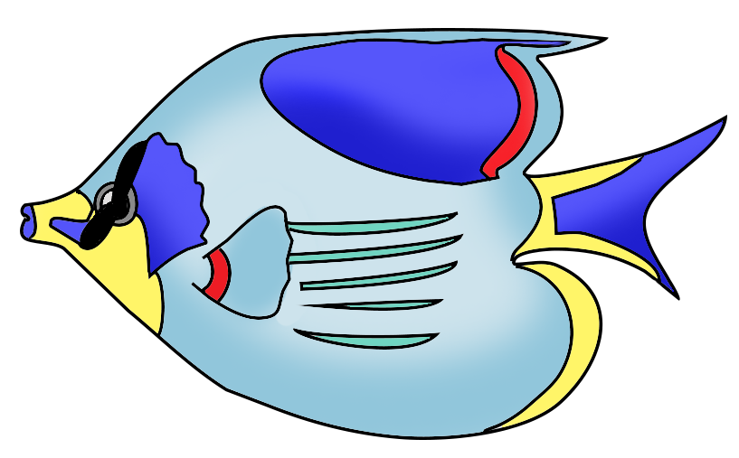 Fish Drawings For Kids | My Blog Coloring Pages