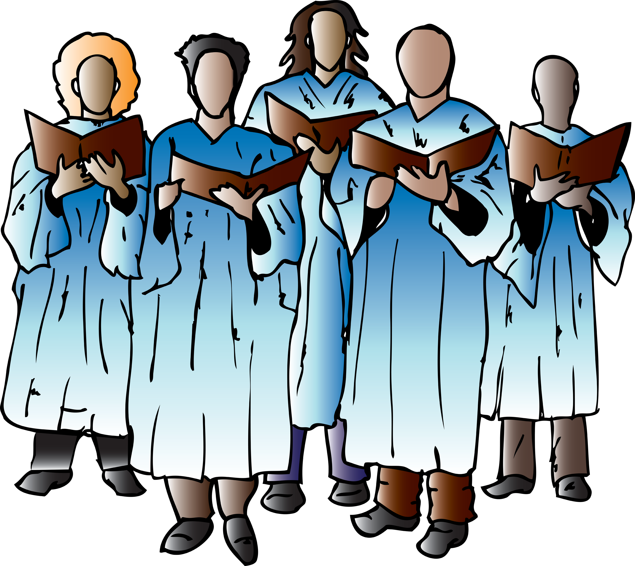 Male Choir Clipart