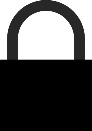 Symbol Silhouette Signs Symbols Padlock Security Lock Secure ...