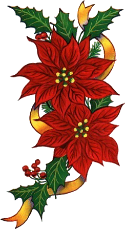 Christmas Flower Clipart