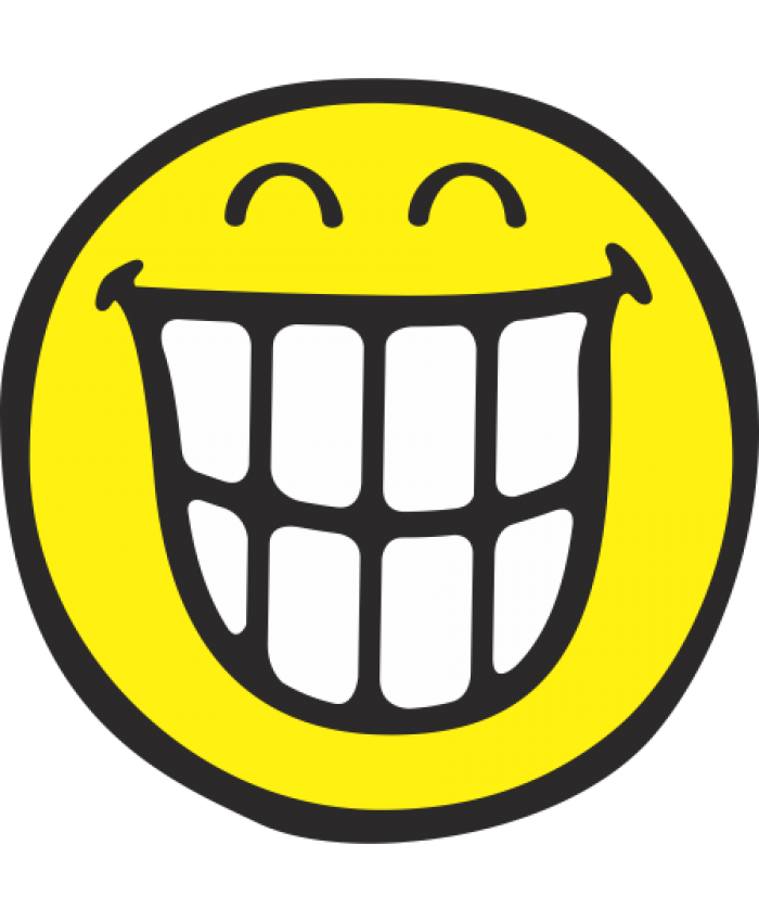 Toothy Grin Sticker