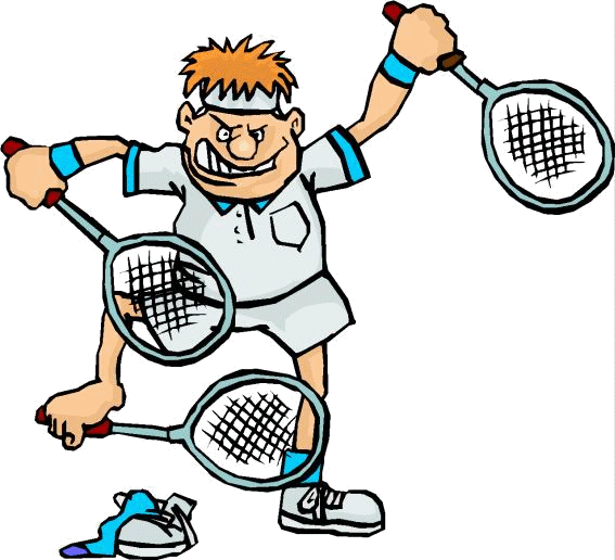 funny tennis clipart - photo #3