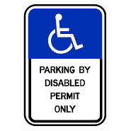 Handicapped Parking Accessible Signs, Disabled Parking Signs ...