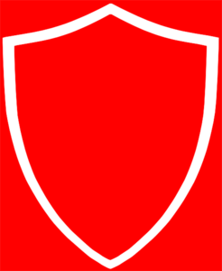Red Background White Shield clip art - vector clip art online ...