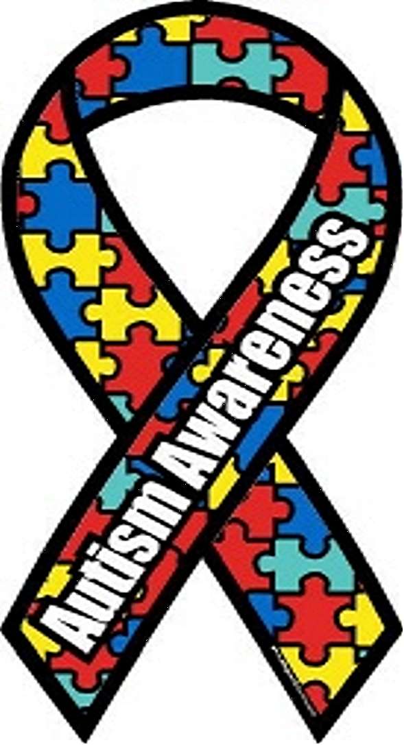 Autism Awareness Ribbon Clip Art Black And White - ClipArt Best