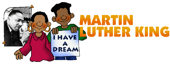 Martin Luther King Day Clip Art - Clipartspin