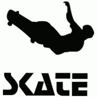 Skateboard clipart logo