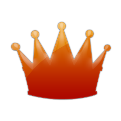 Five Point Crown (Crowns) Icon #026240 Â» Icons Etc