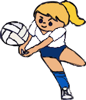 Animated Volleyball Clipart