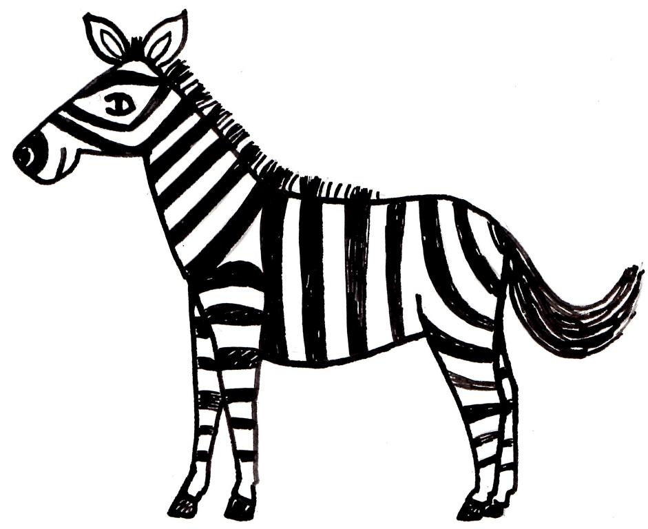 Pictures Of Cartoon Zebras ClipArt Best
