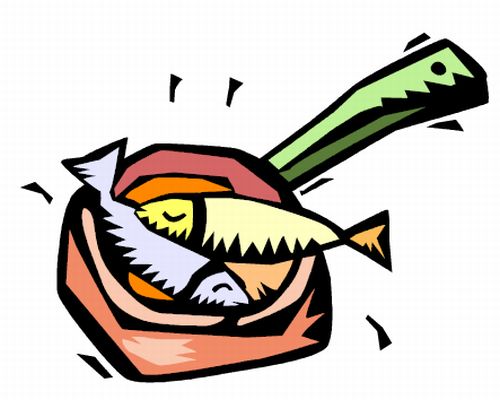 fish dinner clipart - photo #17