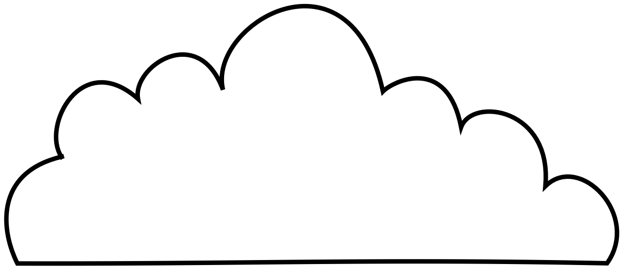 Best Photos of Rain Cloud Template - Cloud Template Printable ...