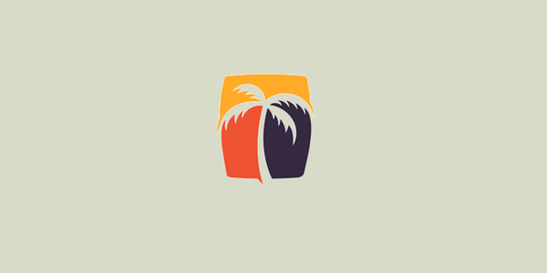 30+ Creative Palm Tree Logo Designs, Ideas | Design Trends