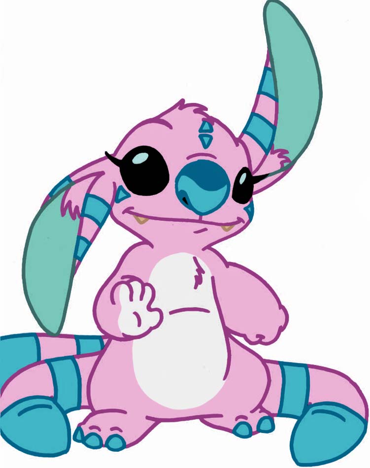 534 views Stitch And His Girlfriend Kiss - ClipArt Best