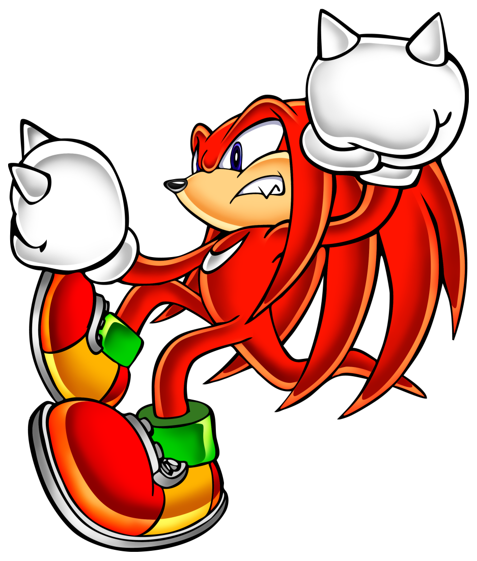 Sonic Adventure - Knuckles the Echidna - Gallery - Sonic SCANF