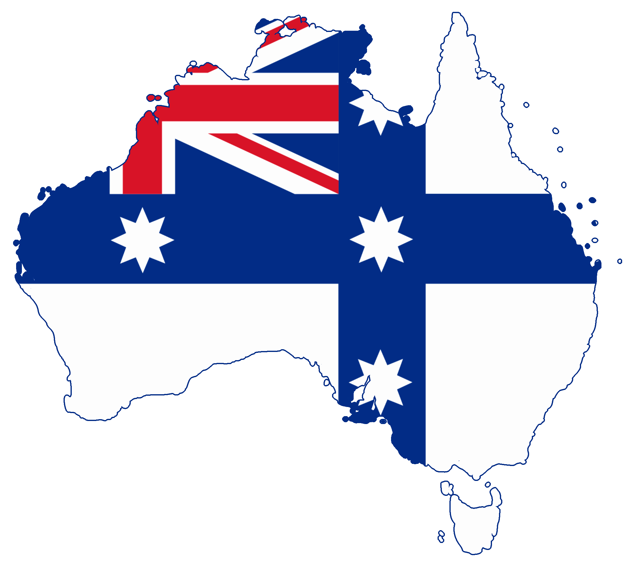 File:Flag map of Australia (Australian Federation).png - Wikimedia ...