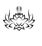 Lotus tattoo black and white | Like Tattoo