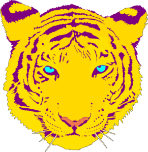 Bengal Tiger clip art - vector clip art online, royalty free ...