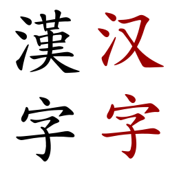 Chinese character - New World Encyclopedia