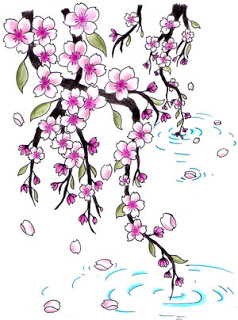 Cherry Blossom Tattoos Design Images for women | Tattoo 4 Me