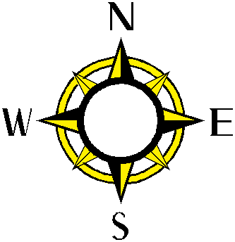 North South East West Symbol - ClipArt Best