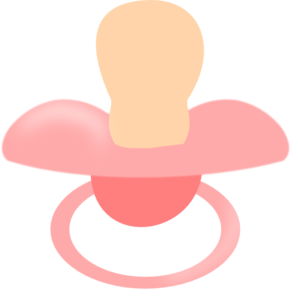 Pink Pacifier Clip Art Vector Clip Art Online Royalty Free Baby ...