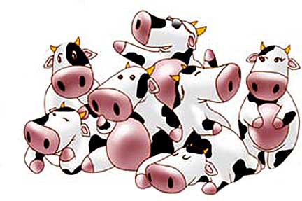 Images Of Cartoon Cows