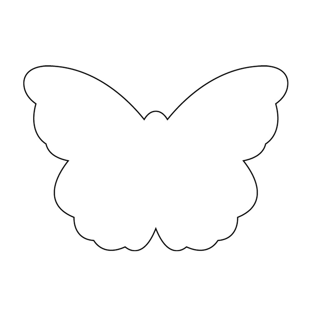 Butterfly Outline Printable