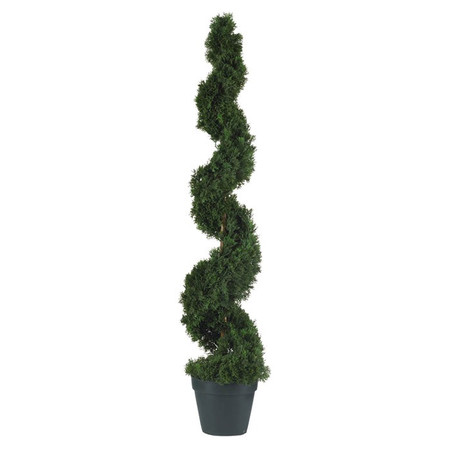 Faux Indoor/Outdoor Cedar Spiral Tree I - Best-Selling Florals on ...