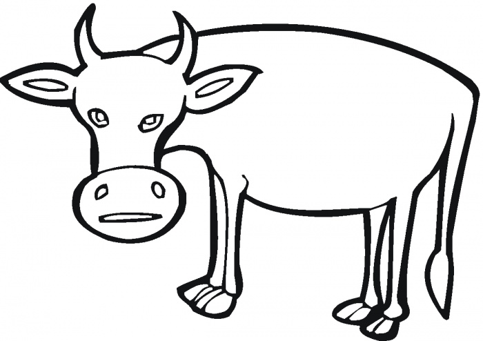 Funny Cow coloring page | Super Coloring - ClipArt Best - ClipArt Best