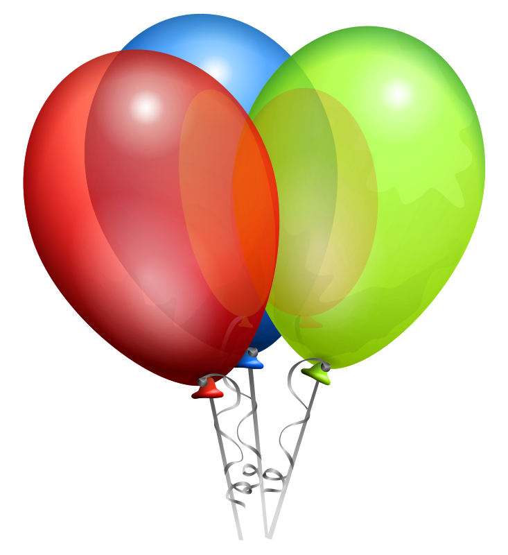 Clipart - balloons