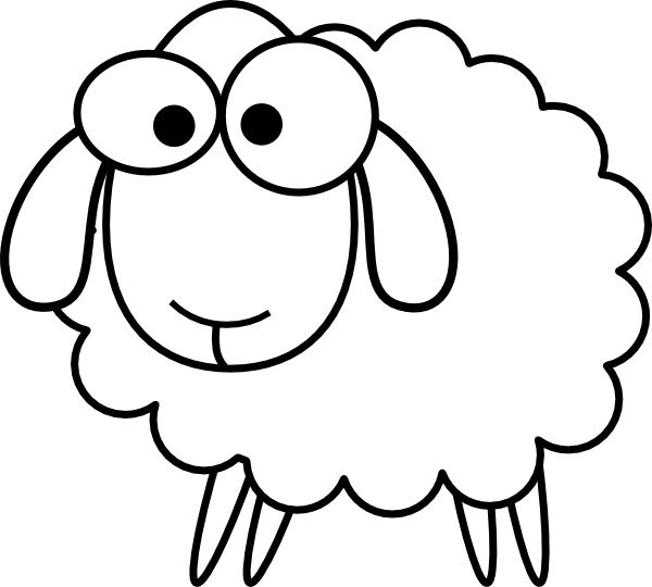 Clipart Sheep Outline - ClipArt Best