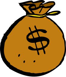 Free money-bag-brown Clipart - Free Clipart Graphics, Images and ...
