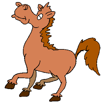 Free animated clipart horses
