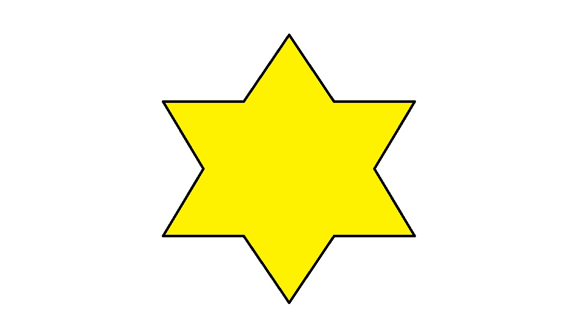 yellow star clipart free