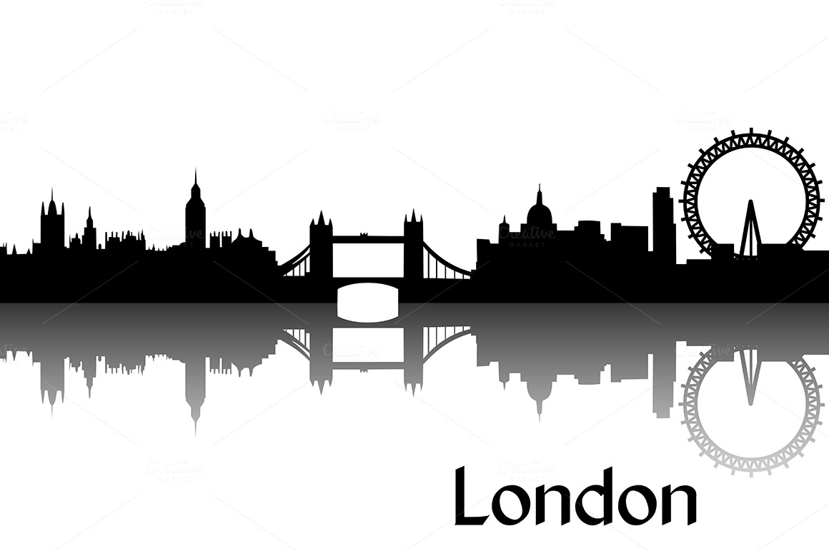 Images For > London Skyline Clipart