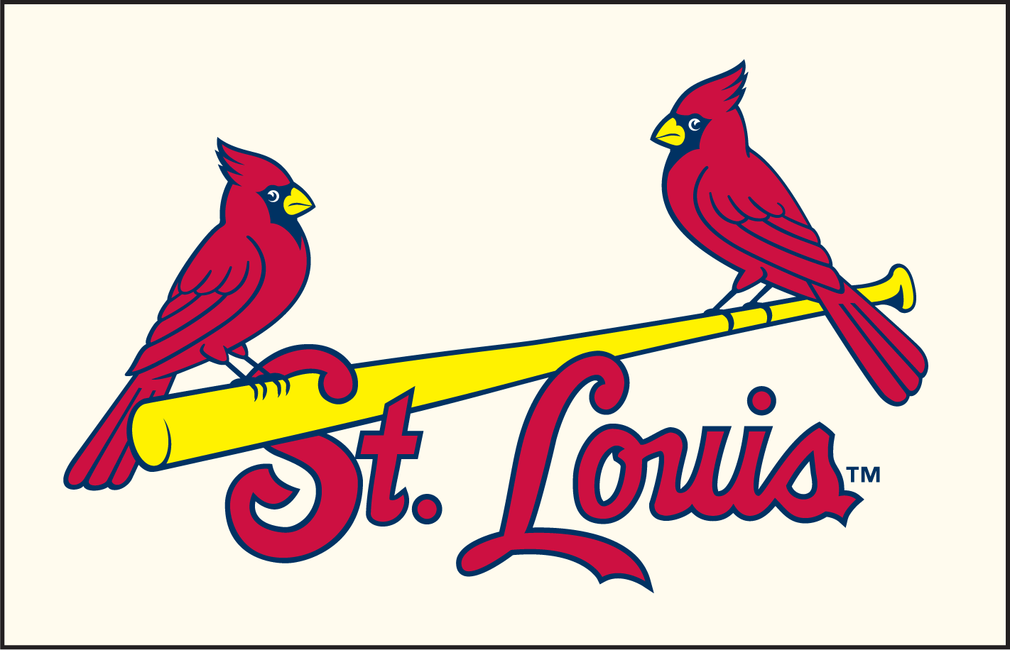 St. Louis Cardinals Jersey Logo - National League (NL) - Chris ...