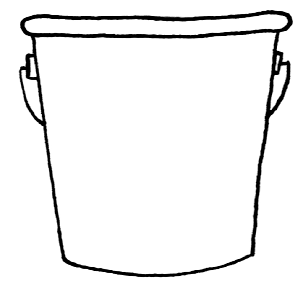Bucket Template - ClipArt Best