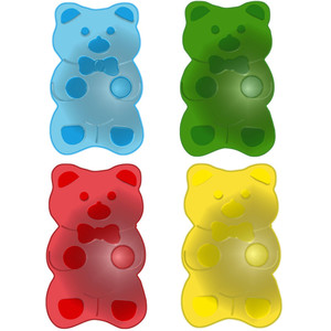 Gummy Bear Clip Art Instant Download for Stickers Cards Tags ...