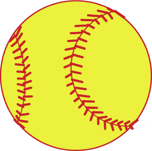 Free Softball Clipart Border - Free Clipart Images